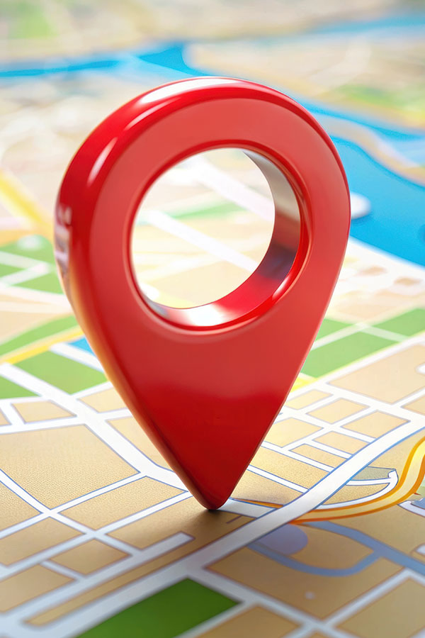 Erika N Salter Location Map